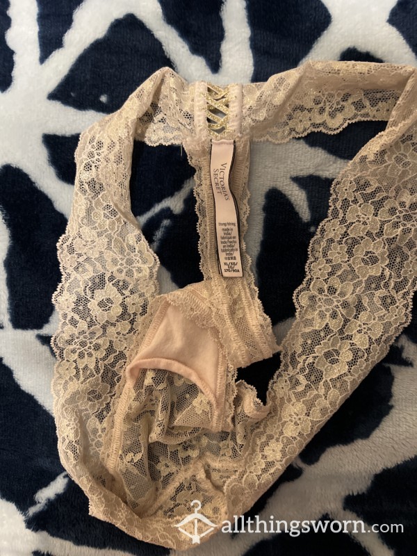 Victoria’s Secret Lacey Thong Worn Several Times