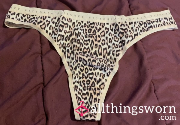 Victoria’s Secret Leopard Print Thong