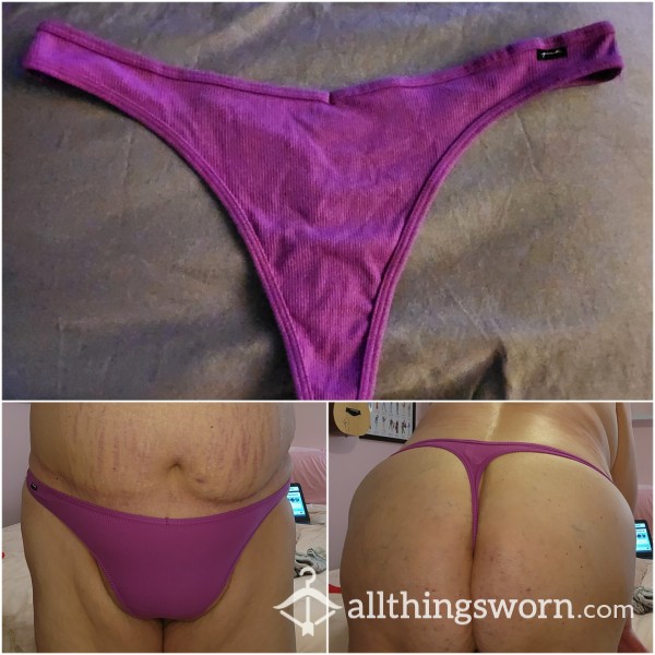 Victoria's Secret Purple Thong