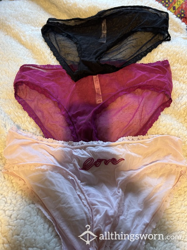 Victoria’s Secret Sheer Lace Knickers 5 Available