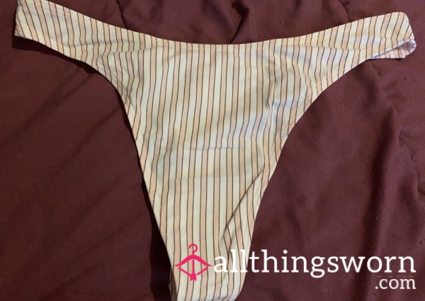 Victoria’s Secret Striped Thong