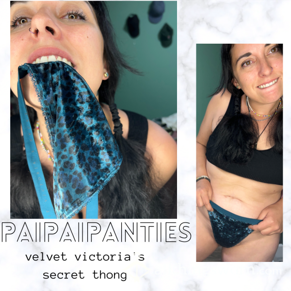 Victoria’s Secret Velvet Thong