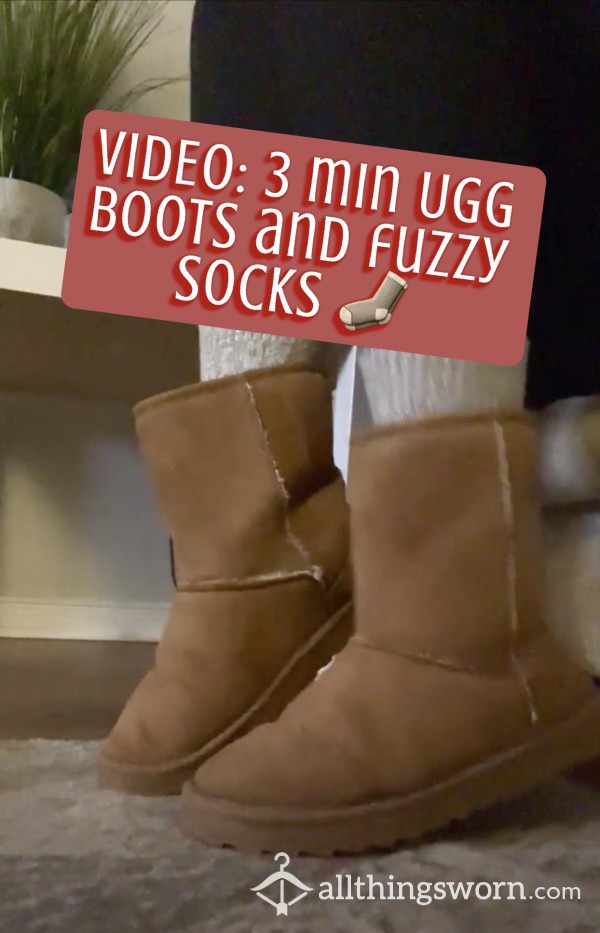 Video - 3 Min In Ugg Boots And Fuzzy Socks
