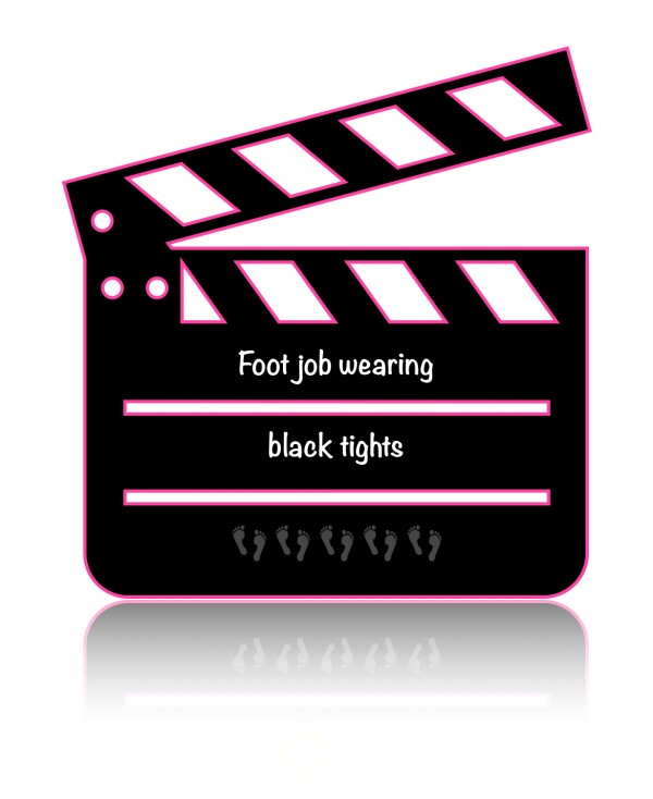 Video - FWB Foot Job Wearing Black Tights - 8 Mins Long