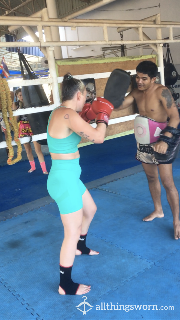 Video Of Me Trianing Muay Thai In Thailand 🇹🇭 🥊