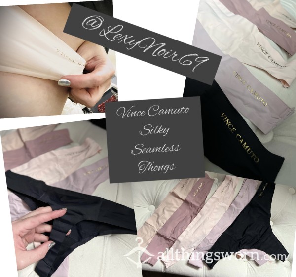 Vince Camuto Silky Smooth Seamless Thongs