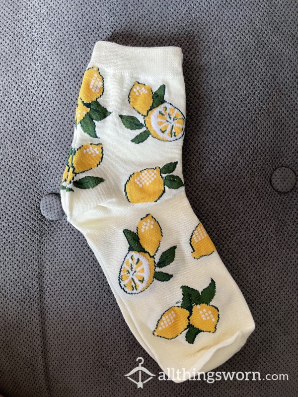 Lemon Socks - Vinegar Scented Feet!