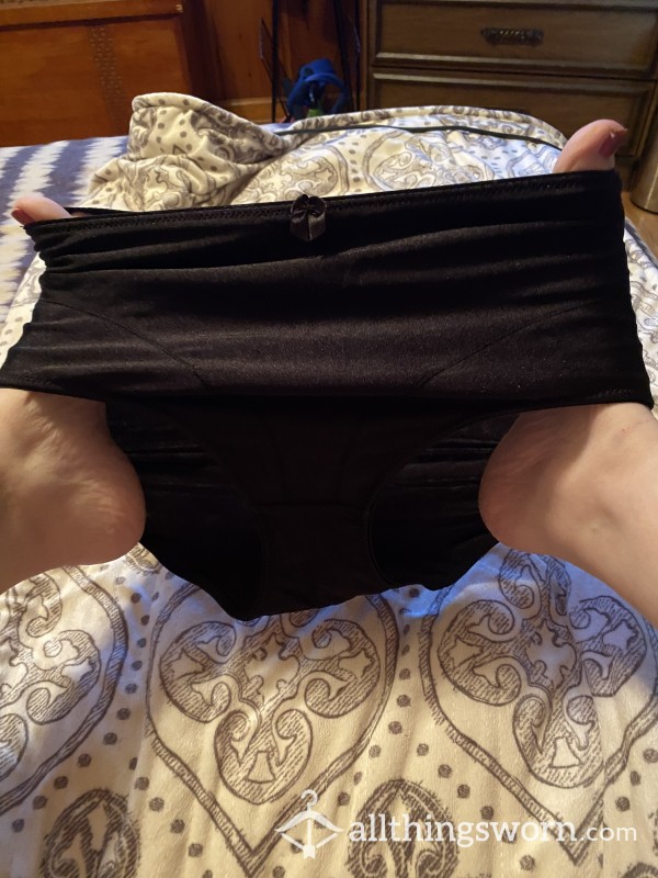 Vintage Black Full Bottom Panties