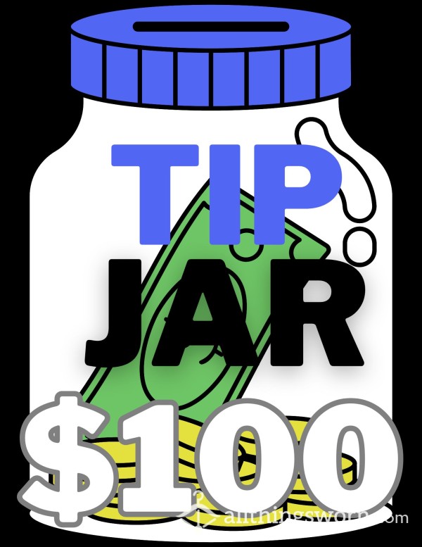 Virtual Tip Jar 100