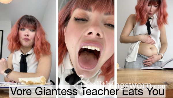 Vore Giantess Teacher Eats You