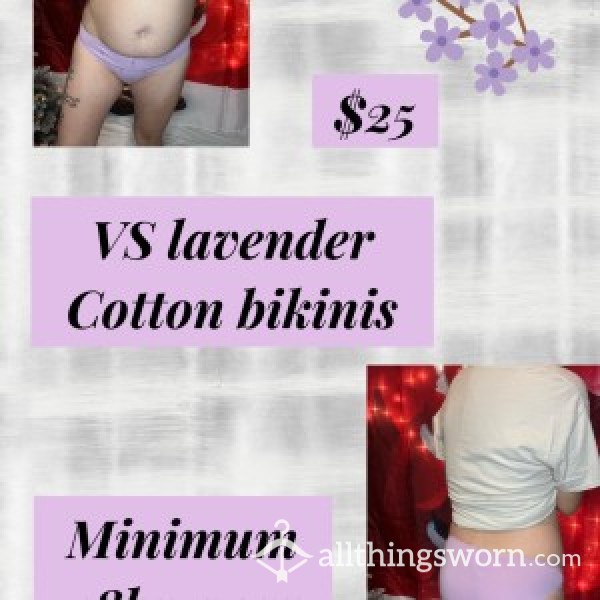 VS Cotton Bikini Panties