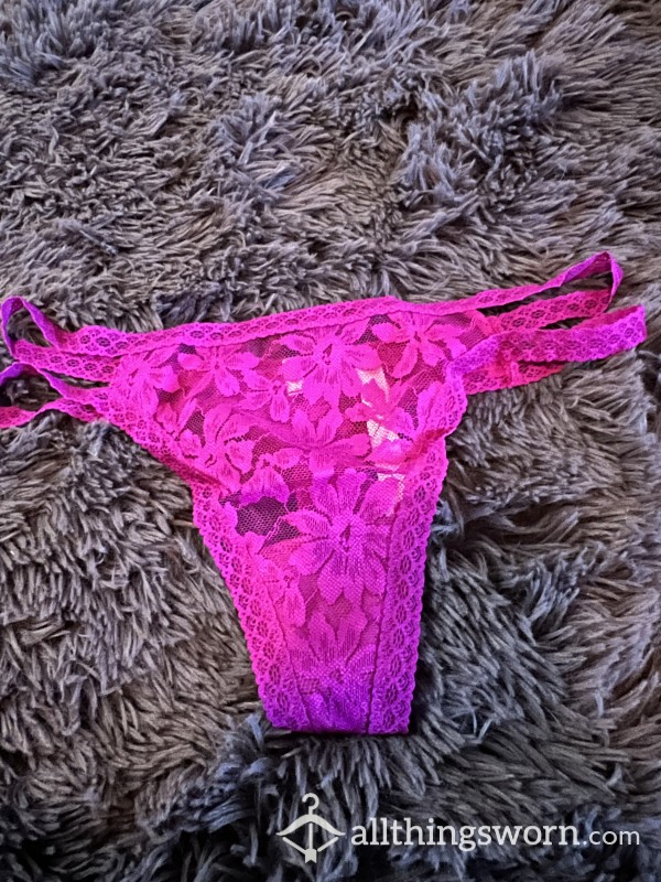 VS Lace Strapy Thong $35 2 Day Wear