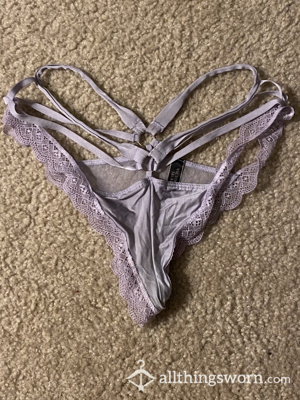 VS Lavender Strappy Panties