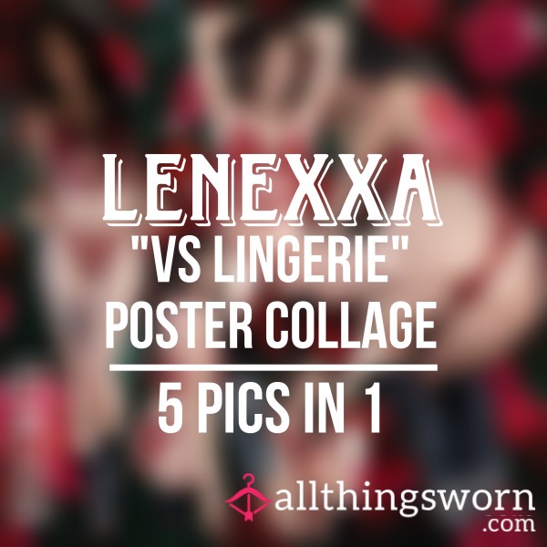 "VS Lingerie" Poster Collage