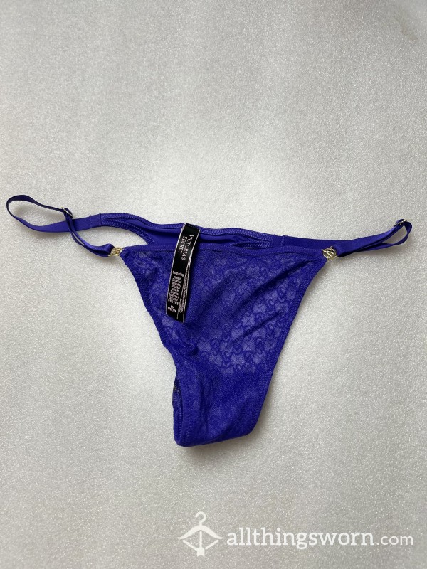 M VS Purple Thong Ready To Be Worn By This Sweet Mormon Milf To Your Desire