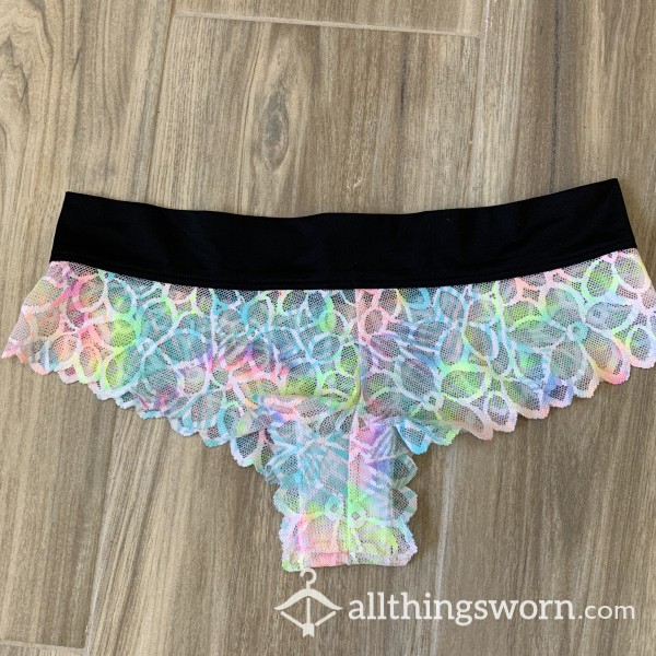 VS Rainbow Lace Panty