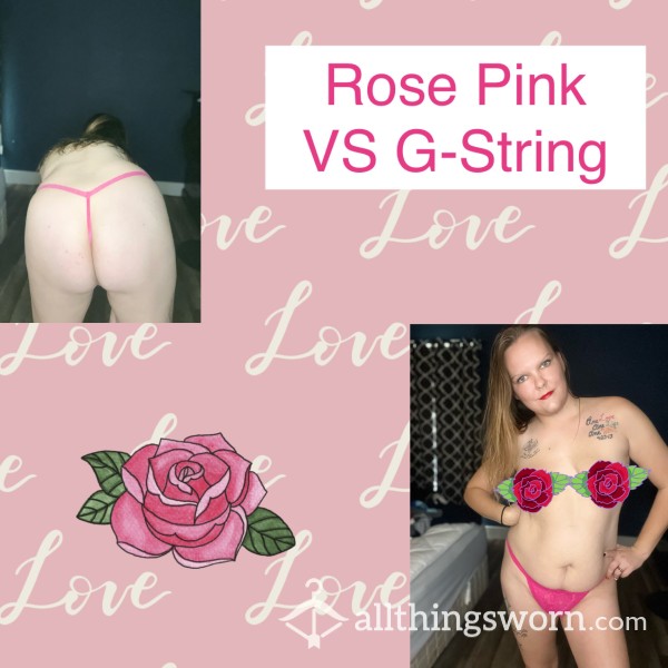 VS Rose Pink G-String