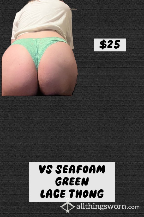 VS Seafoam Green Lace