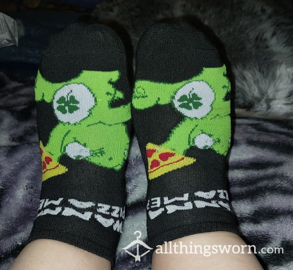 Wanna Pizza Me Care Bear Ankle Socks