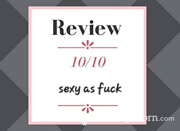 Want The Best Review Ever ;)
