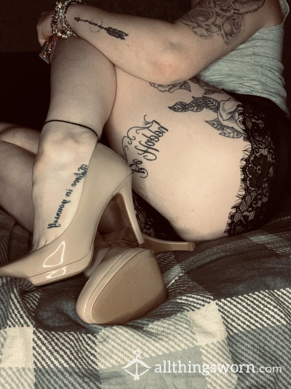 Want To See Me Have Fun In My Nude Heels?