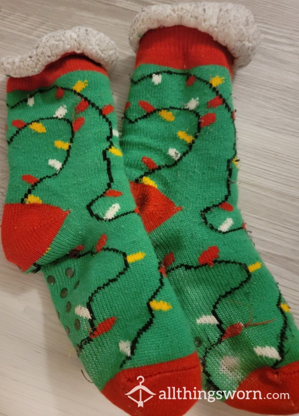 Warm And Fuzzy Christmas Socks