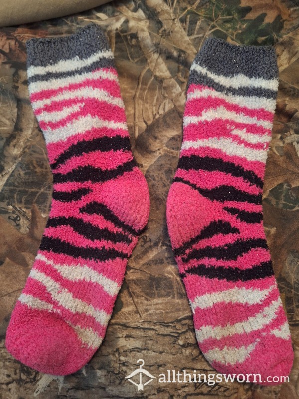 Warm Fuzzy Socks To Keep Your Dick Warm!!