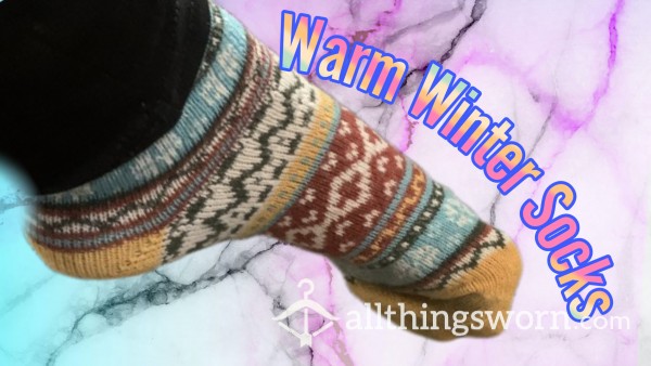 Warm Mid Calf Socks  - Includes 2-day Wear & U.S. Shipping!