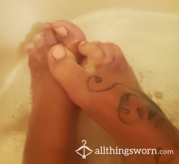 Washing My Feet...