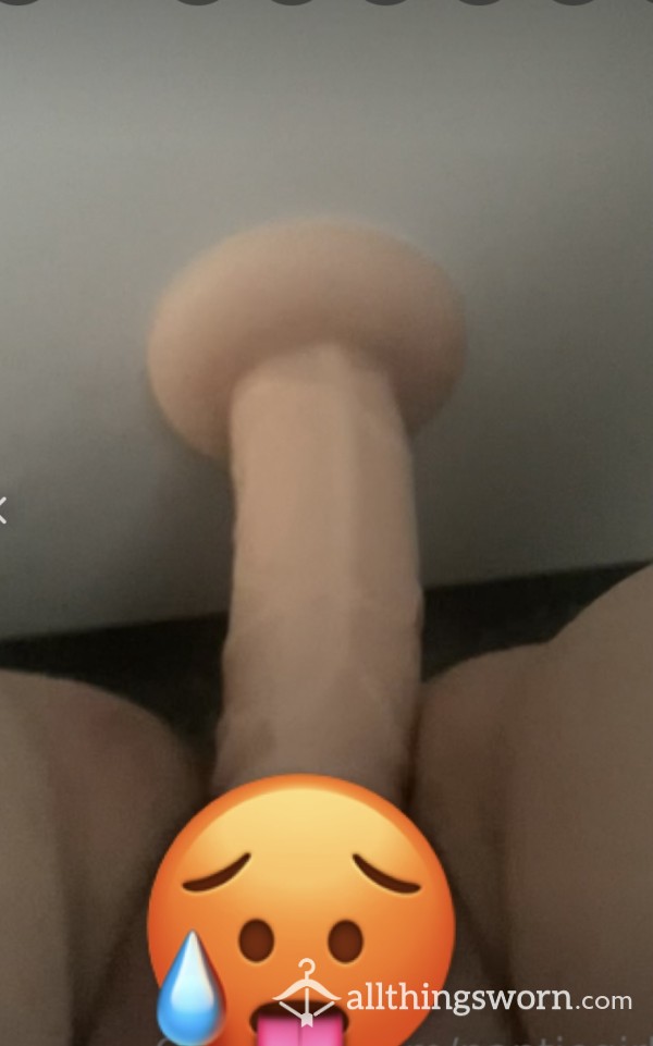 Watch Me Fuck My Big Dildo! Sound With Moaning