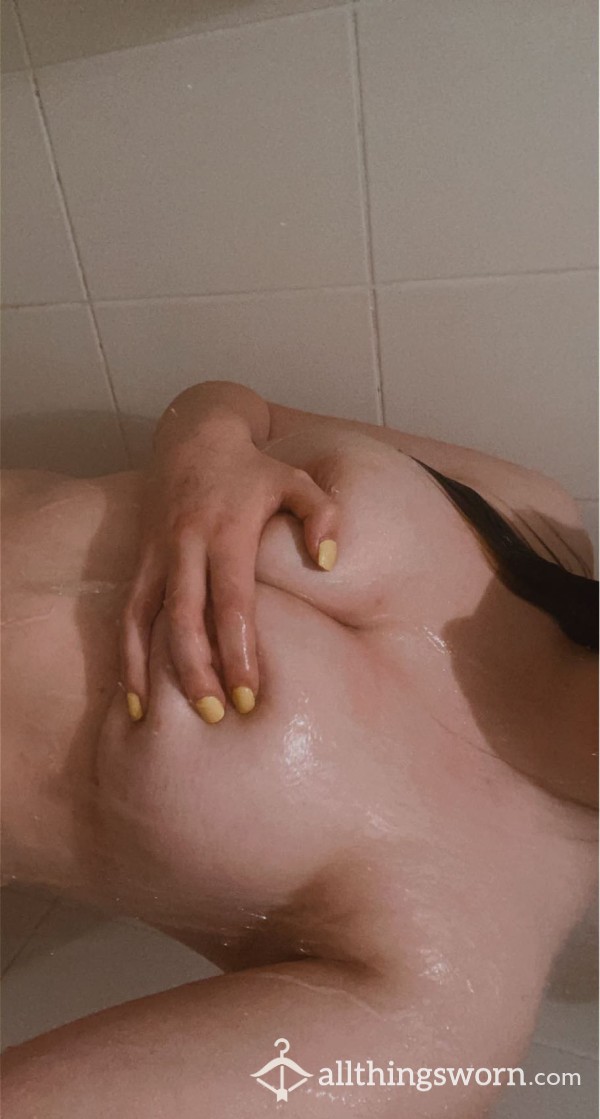 Watch Me Shower & Play With My Boobs 🧼💦