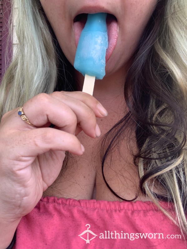 Watch Me Suck On My Popsicle In This Heat