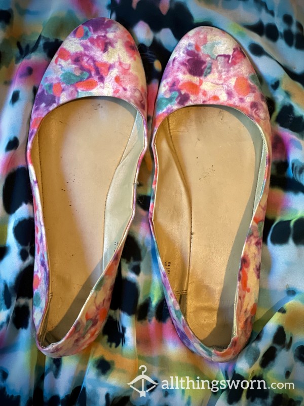 Watercolor Office Flats - Size 11