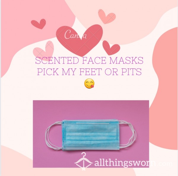 Wear My Scent On Your Face/ Scented Face Mask