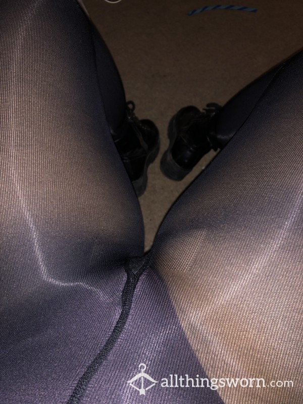 Wearing Tights For 3 Days Straight Who Wants Them ... Size Large, Farts Pussy Sweat And Smell And Wiggly Smelly Toes.