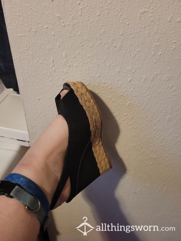 Wedges Worn For 2days At Listed Price