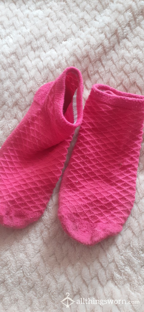 Week Long Pink Sports Socks