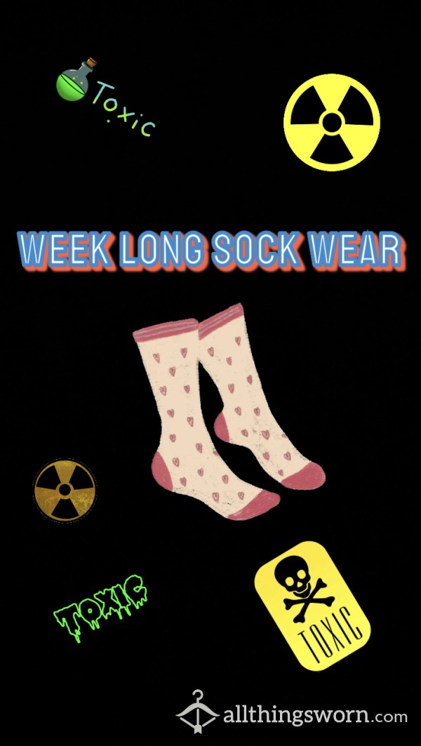 ☢️ Week Long Sock Wear ☢️