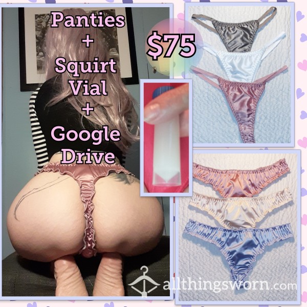 Weekend Sale Bundle - Drive, Panties And Squirt Vial - $75