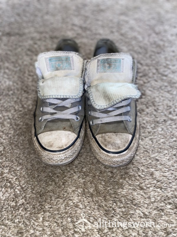 Well Loved Converse, Worn For 4 Year, Never Worn With Socks