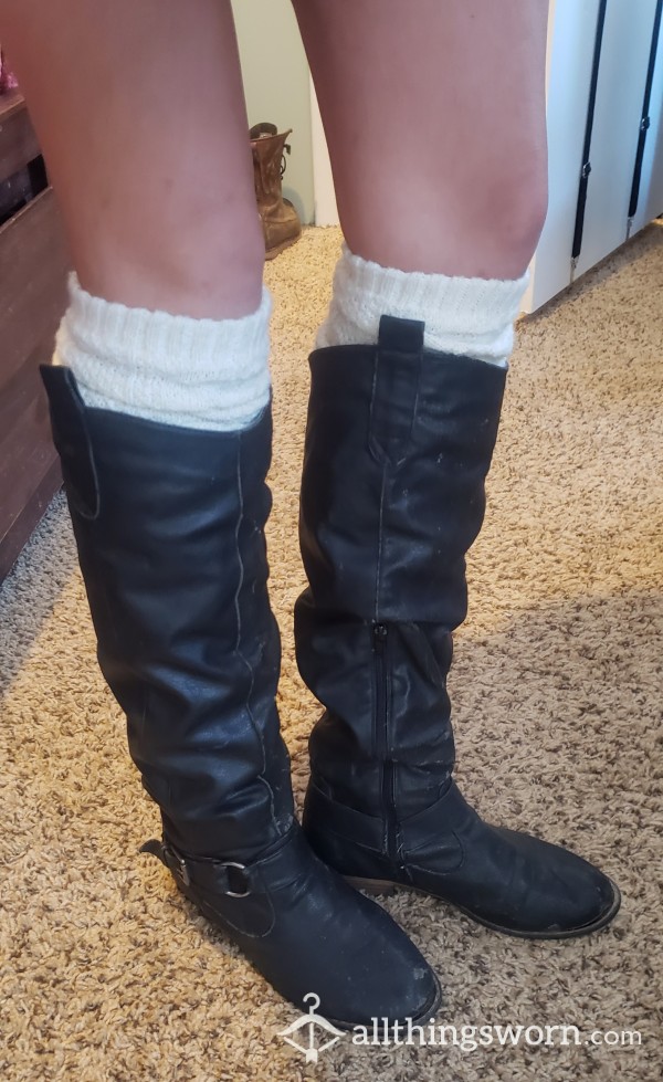 Well Loved Knee High Boots