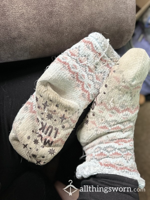 Well Loved Slipper Socks 🧦