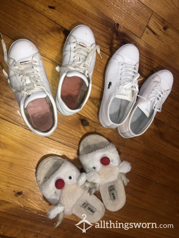 WELL LOVED SMELLY SHOES $30 Each | Smelly Sneakers + Slippers