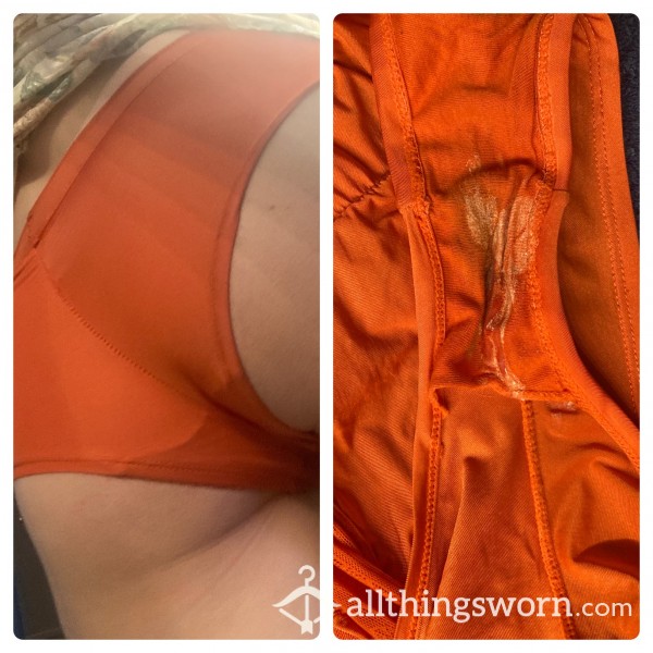 Well Loved Stained Panties With Discharge