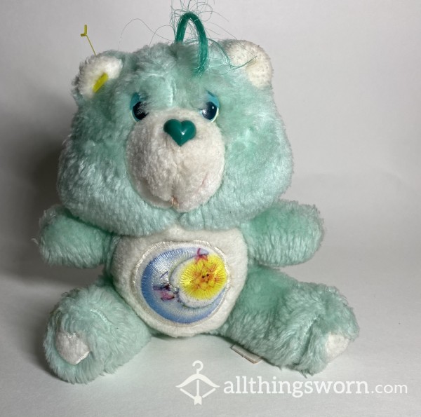 Well Loved Vintage Mini Bedtime Bear Care Bear