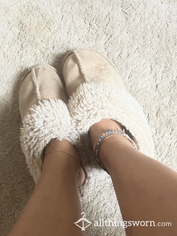 Well Loved, Well Worn House Slippers