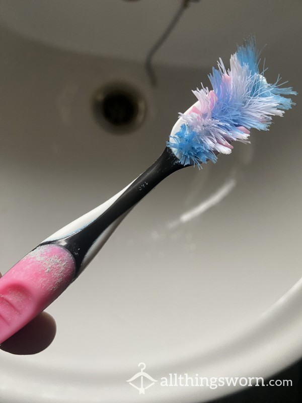 Well Used Dirty Toothbrush