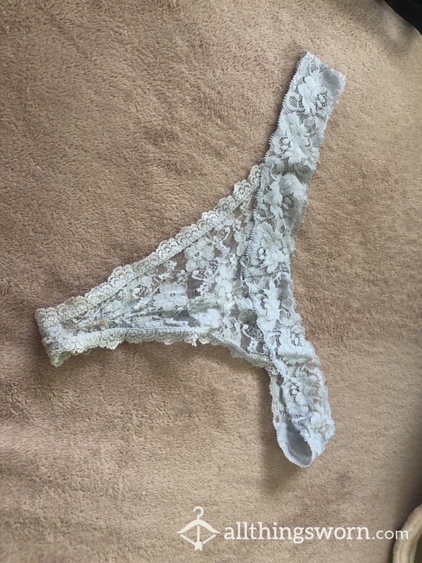 Well Used Lacey Thong