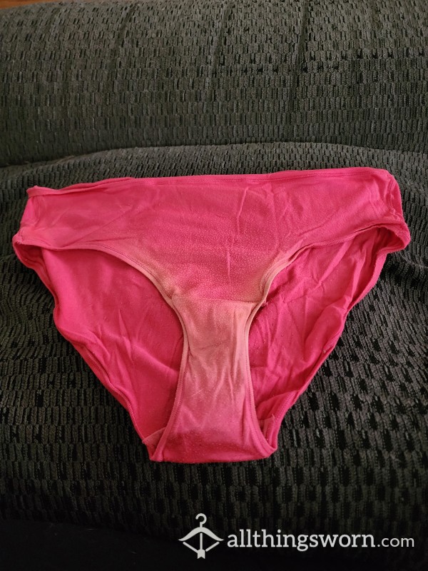 Well Used Pink Panties