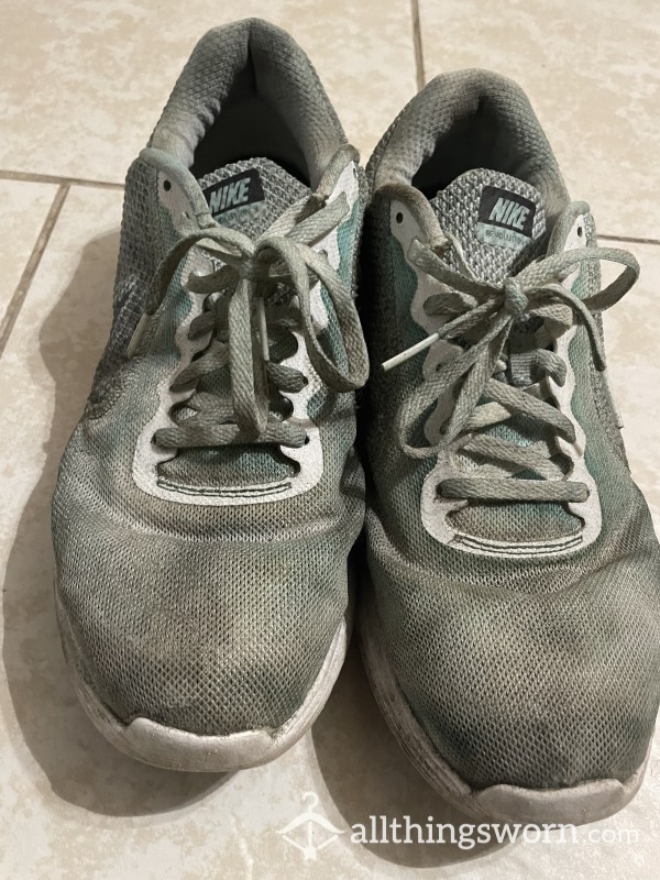 Well Used Running Sneakers